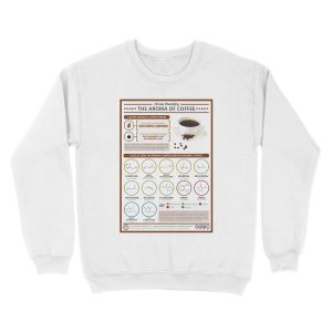Alternative view of The Chemistry of Coffee's Aroma Unisex Crewneck Sweatshirt