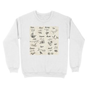 Alternative view of The Chemistry of Food Unisex Crewneck Sweatshirt