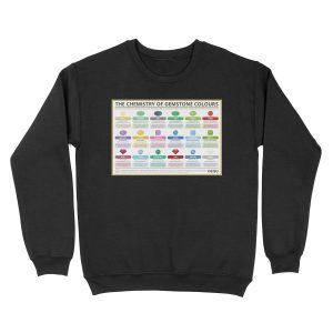 The Chemistry of Gem Stone Colours Unisex Crewneck Sweatshirt