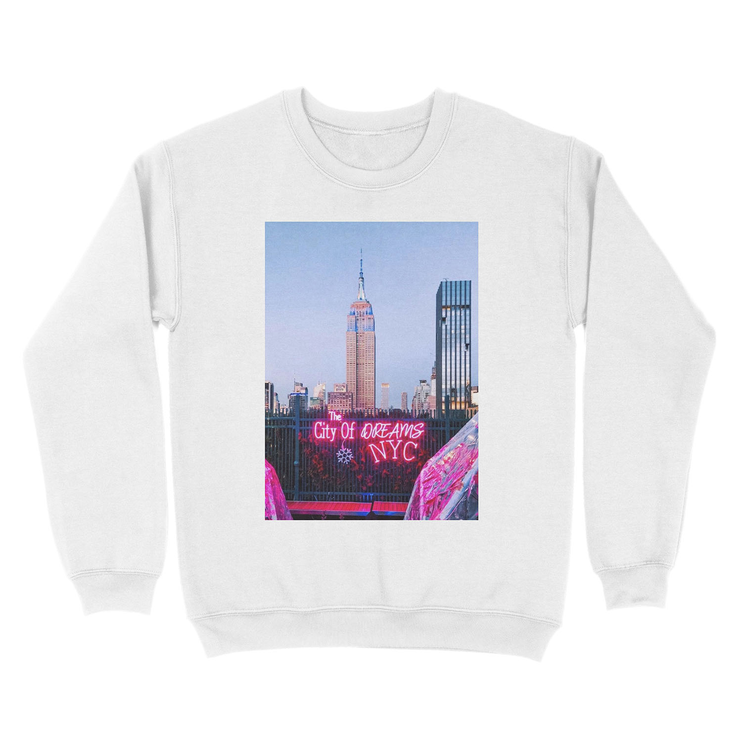 The City of Dreams Unisex Crewneck Sweatshirt - Image 2