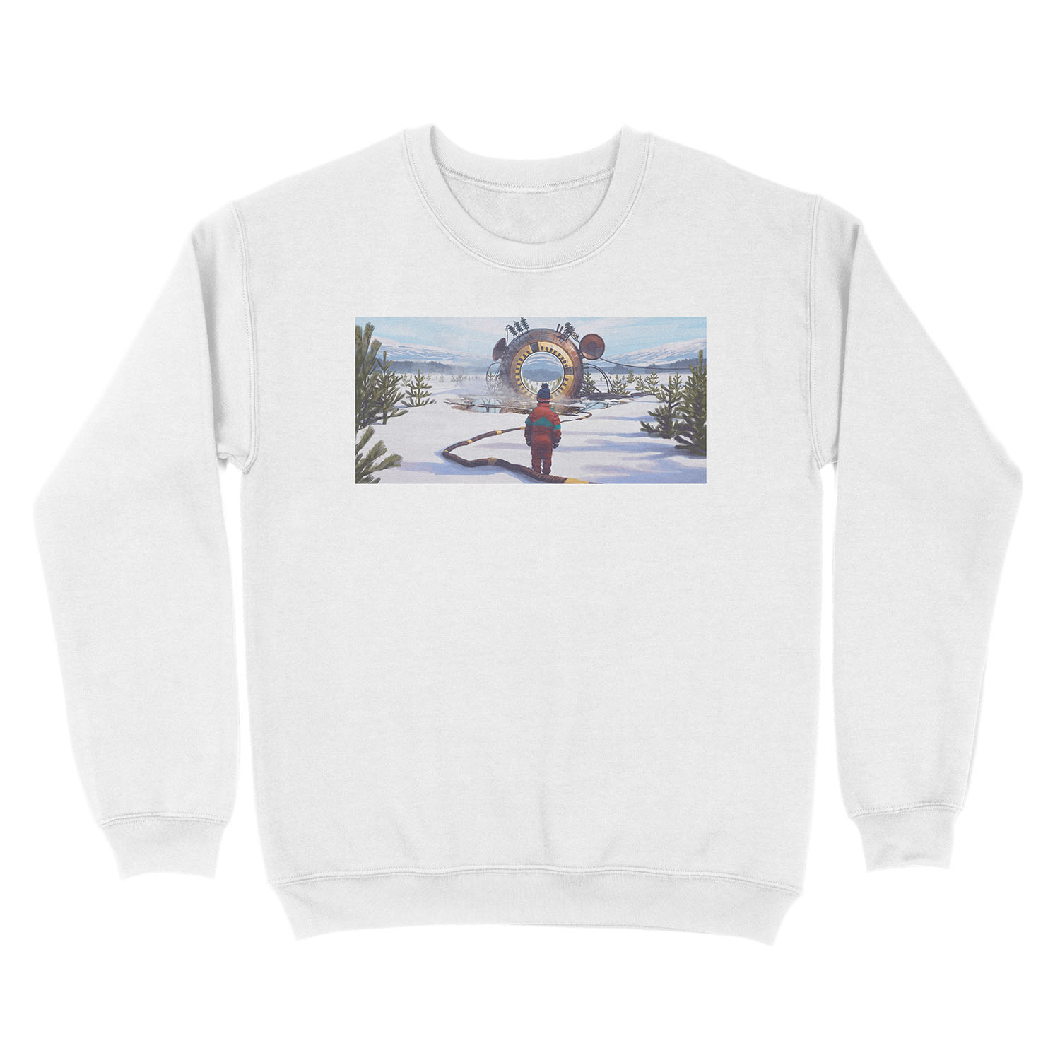 The Course Start Unisex Crewneck Sweatshirt - Image 2