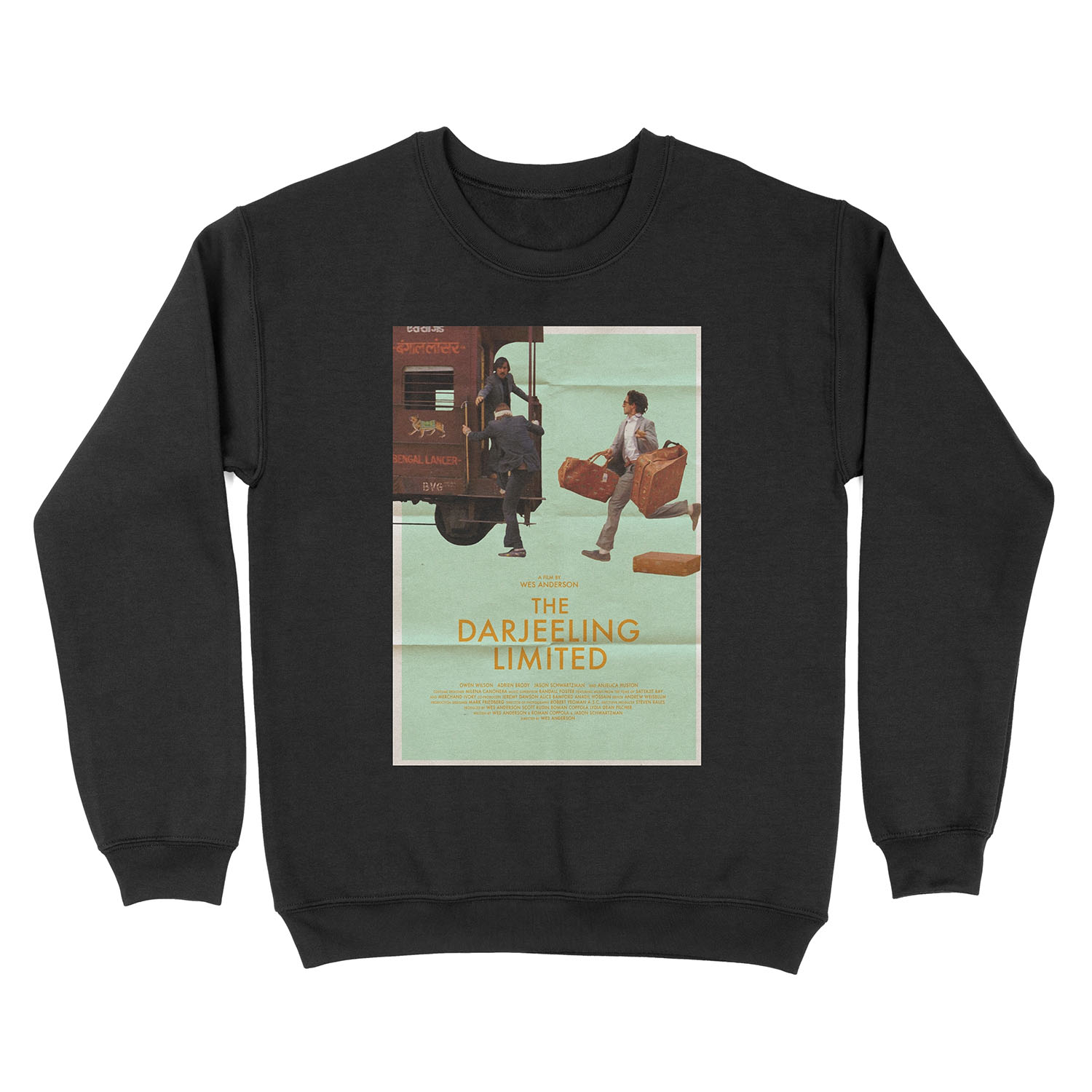 The Darjeeling Limited Film Alt Unisex Crewneck Sweatshirt