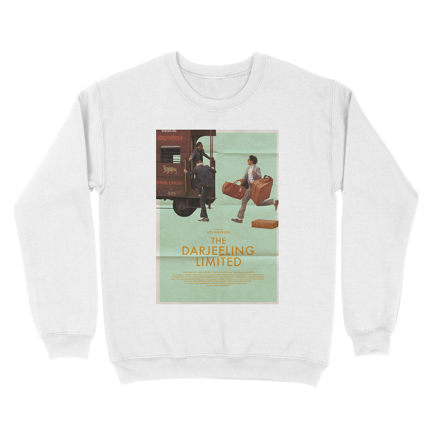 The Darjeeling Limited Film Alt Unisex Crewneck Sweatshirt - Image 2