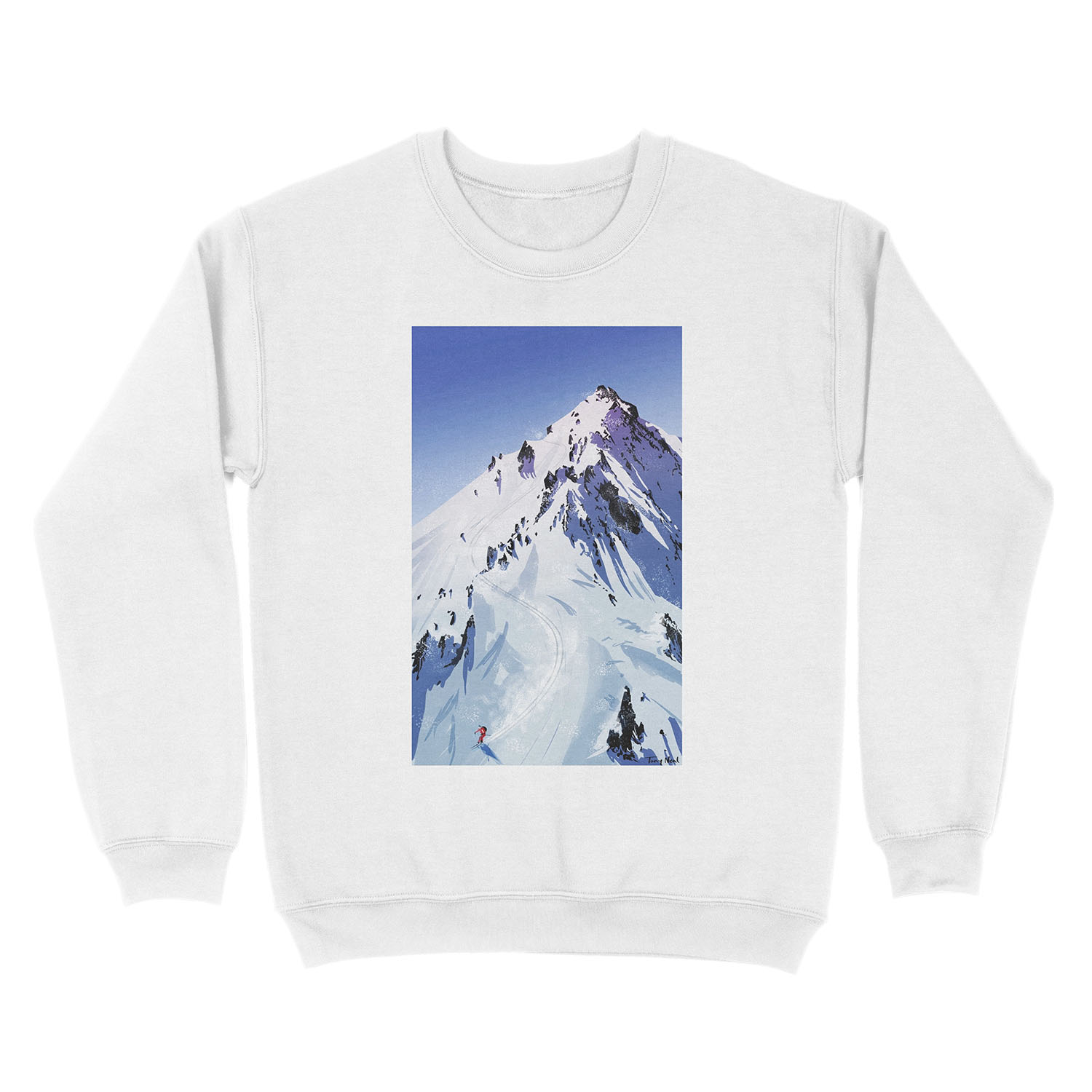 The descent Unisex Crewneck Sweatshirt - Image 2