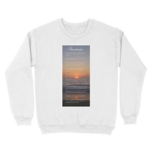 Alternative view of The DESIDERATA Unisex Crewneck Sweatshirt