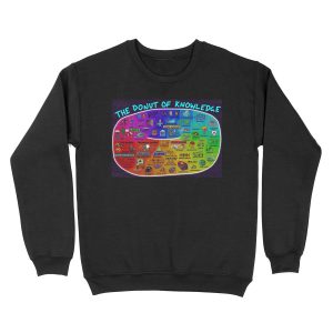 The Donut of Knowledge Unisex Crewneck Sweatshirt