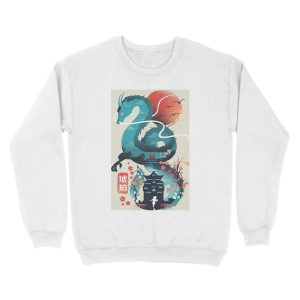 Alternative view of The Dragon Myth Away Unisex Crewneck Sweatshirt