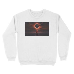 Alternative view of The Eclipse Unisex Crewneck Sweatshirt