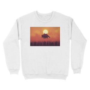 Alternative view of The End of All Things Unisex Crewneck Sweatshirt