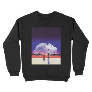 The End Of Evangelion (HD - No Text & Logos) Unisex Crewneck Sweatshirt
