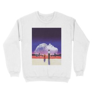 Alternative view of The End Of Evangelion (HD - No Text & Logos) Unisex Crewneck Sweatshirt