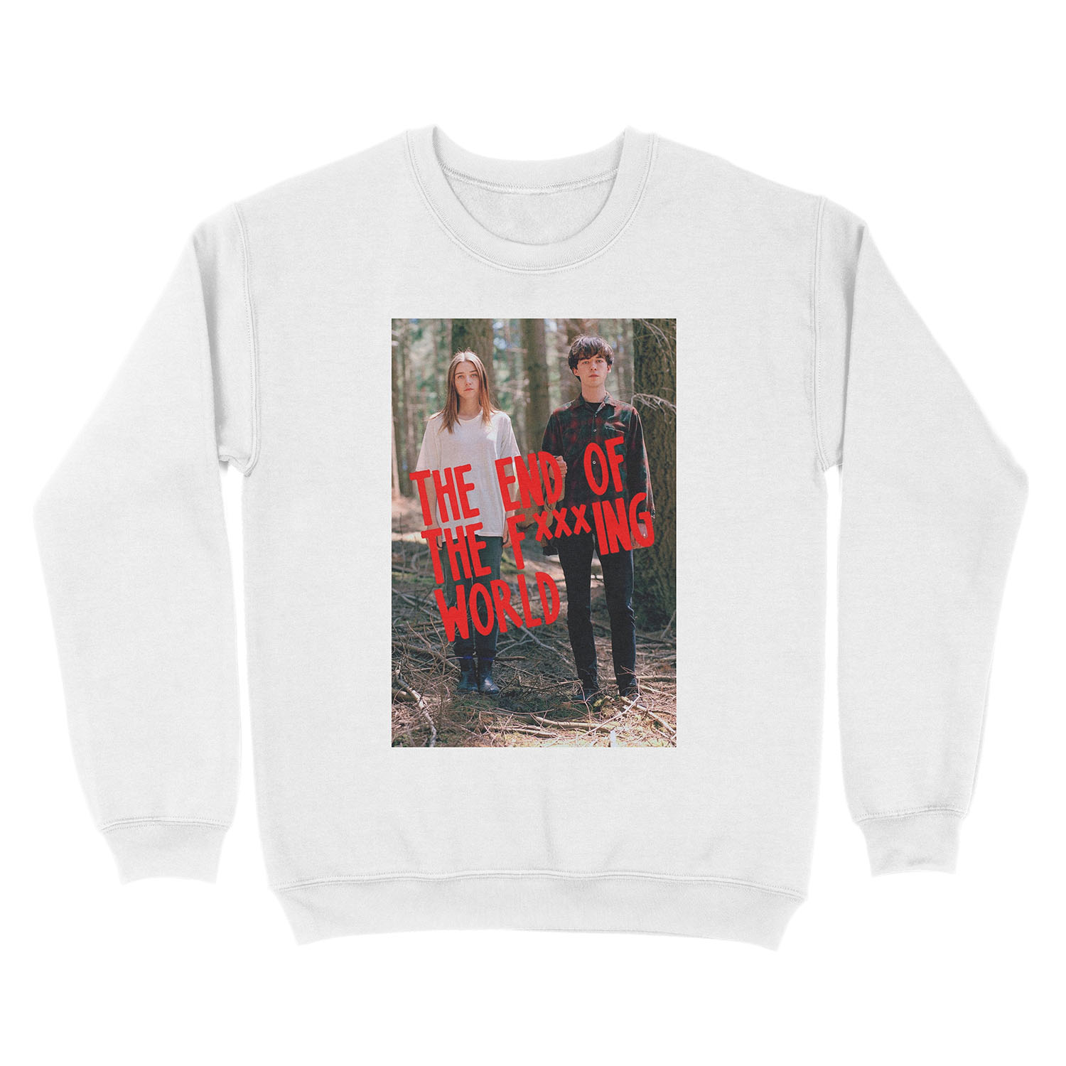 The end of the fxxxing world Unisex Crewneck Sweatshirt - Image 2