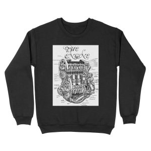 THE ENGINE Unisex Crewneck Sweatshirt
