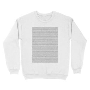 Alternative view of The Entire Script of shrek - Unisex Crewneck Sweatshirt