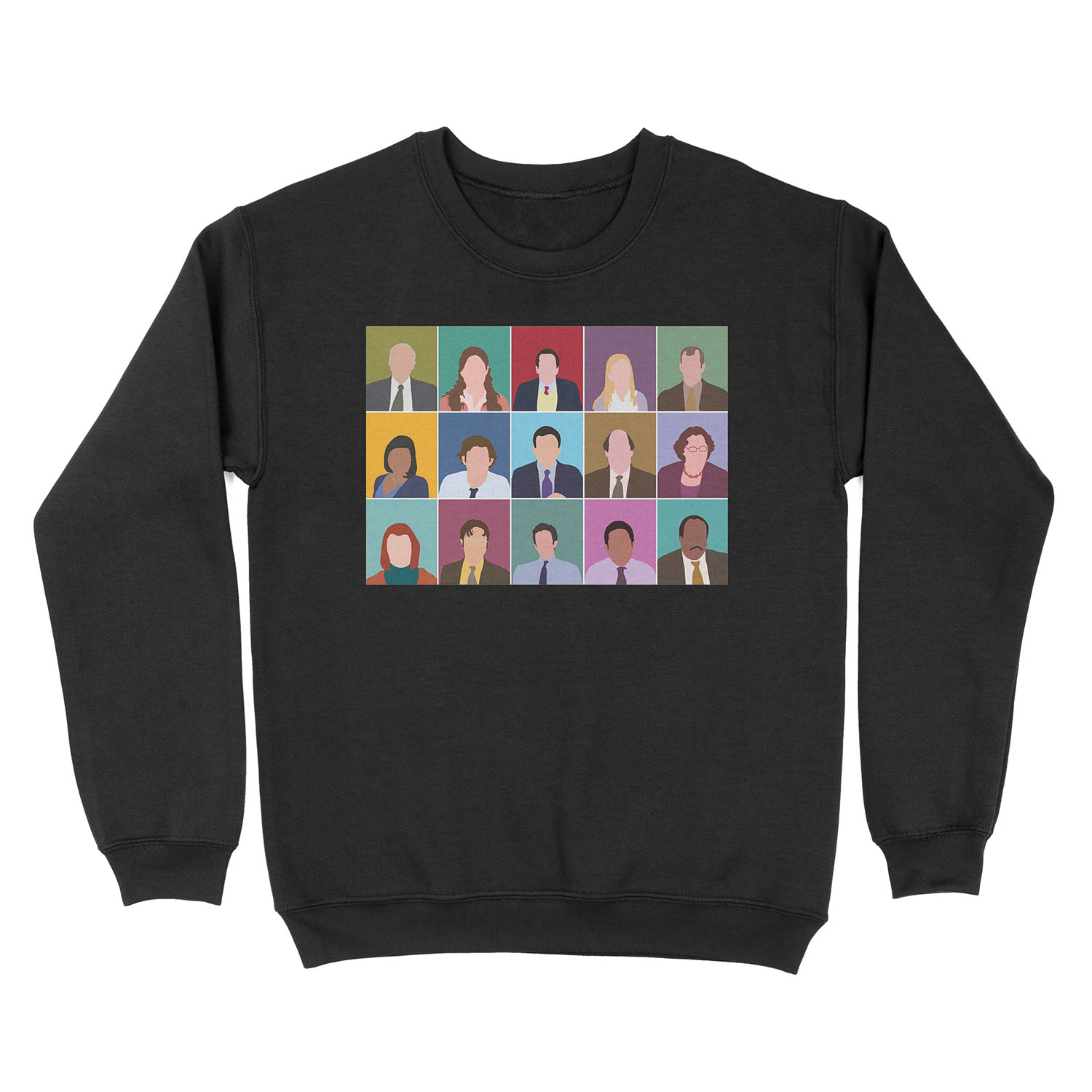 The Faces of The Office Unisex Crewneck Sweatshirt