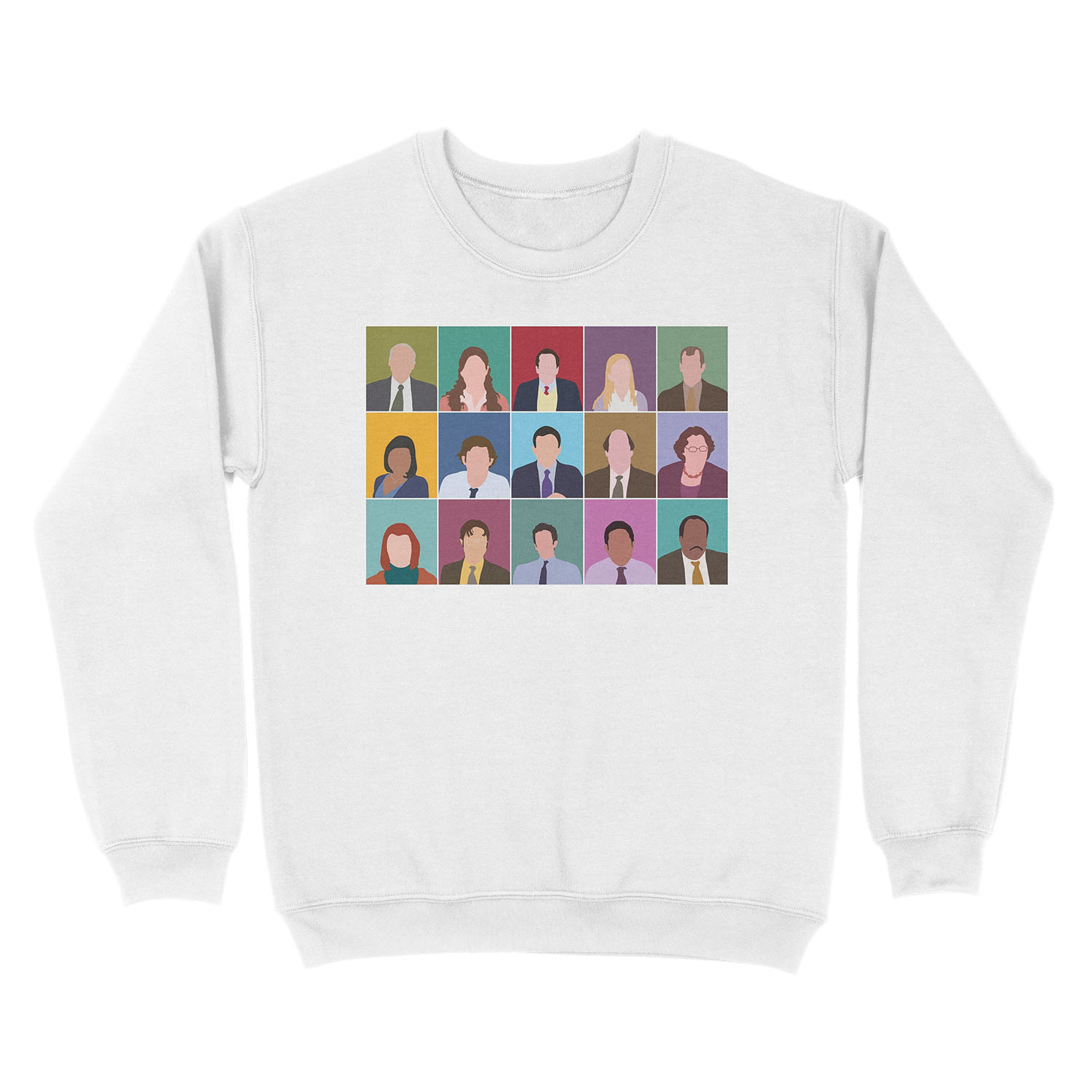 The Faces of The Office Unisex Crewneck Sweatshirt - Image 2