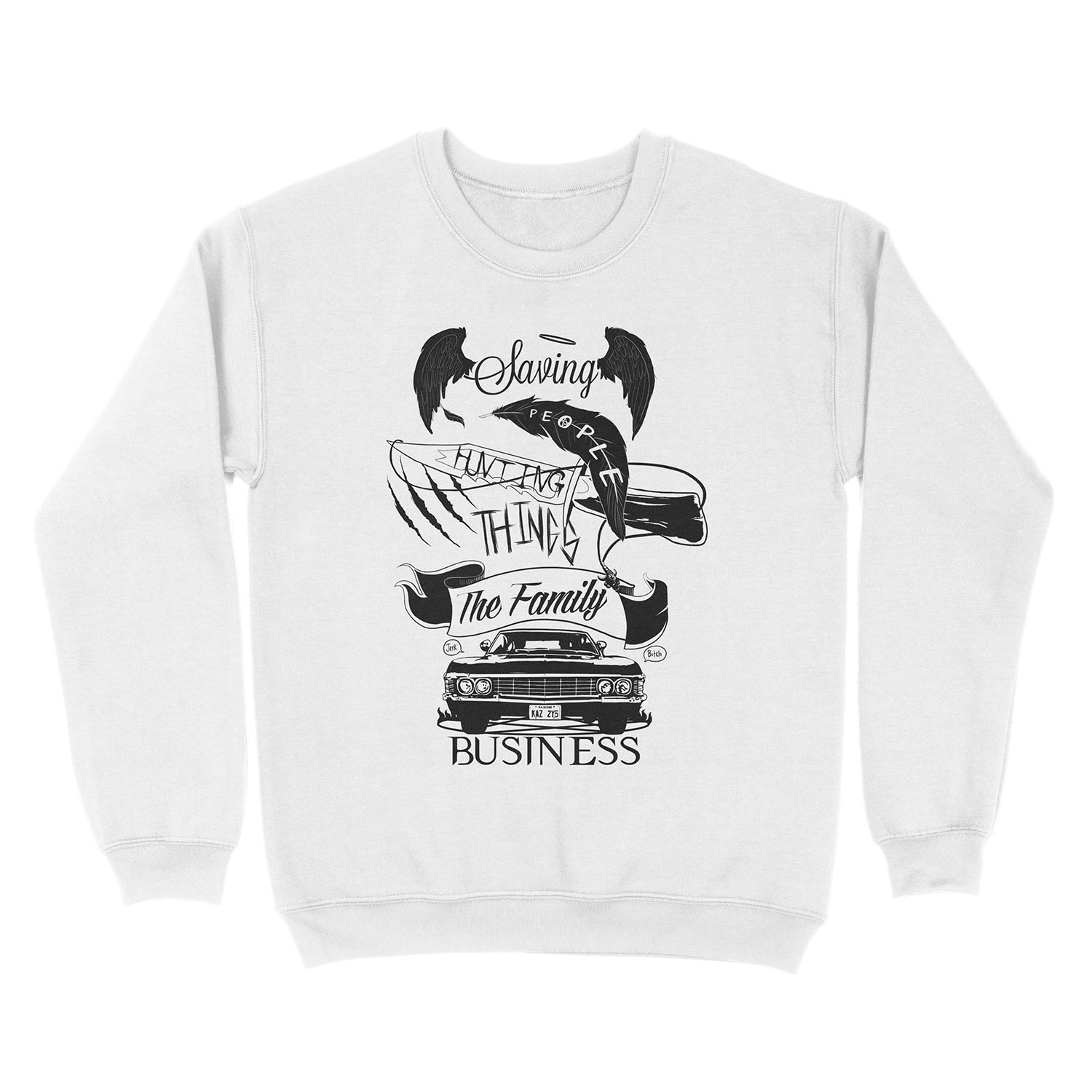 The Family Business Unisex Crewneck Sweatshirt - Image 2