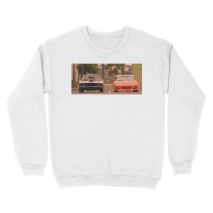 Alternative view of The fast and the furious last race Unisex Crewneck Sweatshirt
