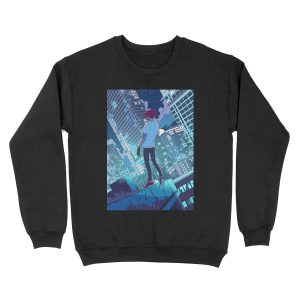 The fear of falling Unisex Crewneck Sweatshirt