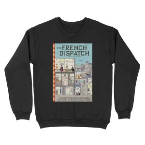 The French Dispatch (2020) Unisex Crewneck Sweatshirt