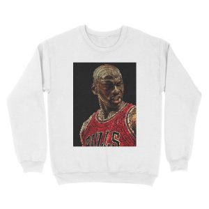 Alternative view of The GOAT Michael Jordan Unisex Crewneck Sweatshirt