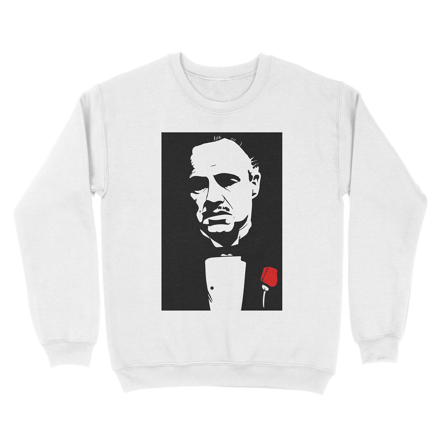 The Godfather Flower Unisex Crewneck Sweatshirt - Image 2