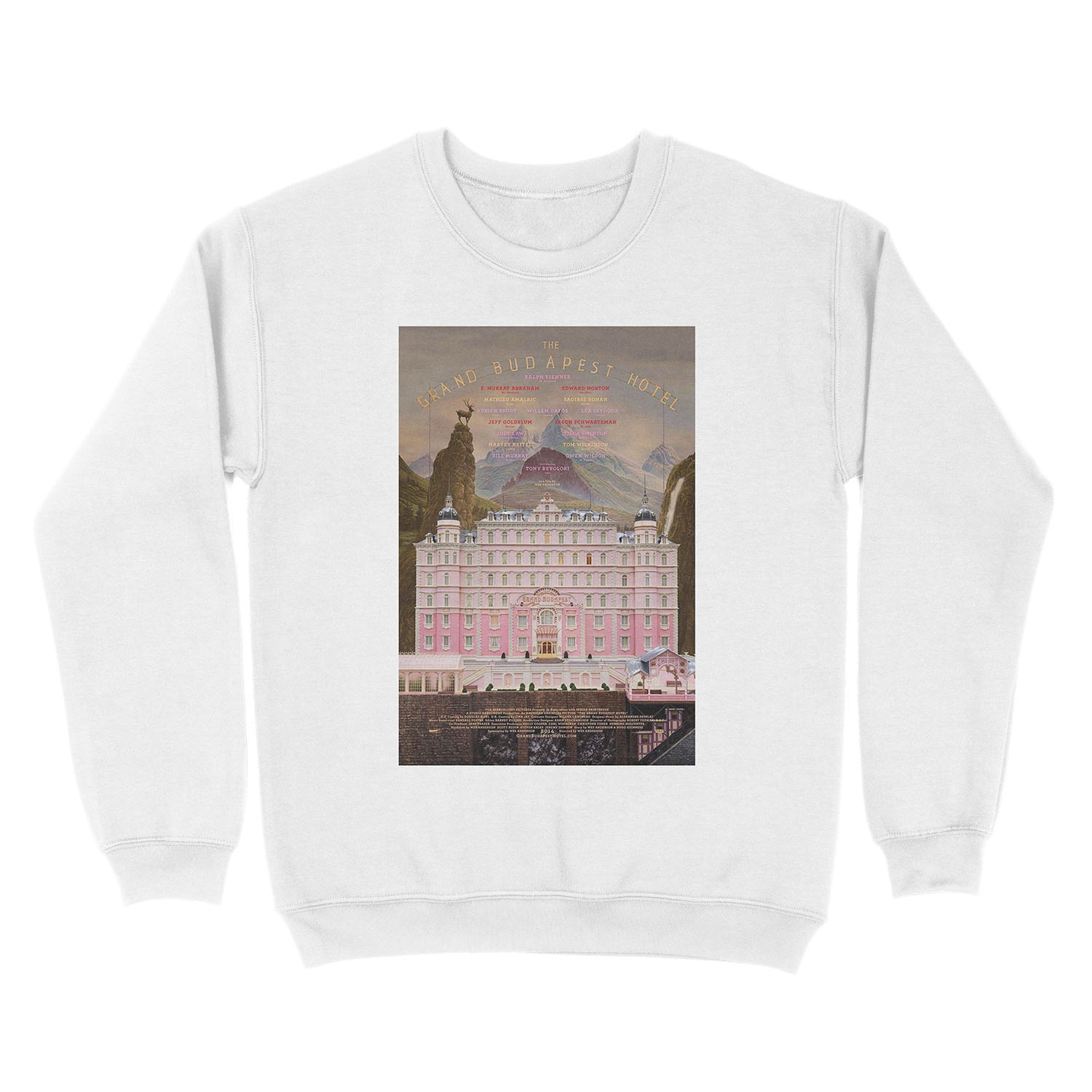 The Grand Budapest Hotel Unisex Crewneck Sweatshirt - Image 2