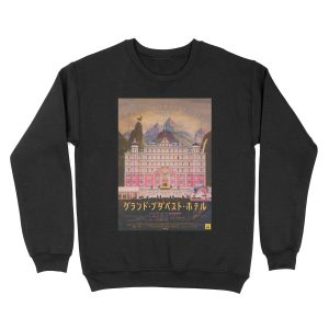 The Grand Budapest Hotel Japanese Film Unisex Crewneck Sweatshirt