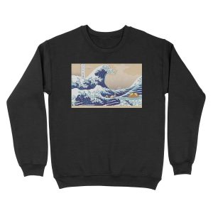 The Great Wave of Rum Ham It's Always Sunny In Philadelphia Unisex Crewneck Sweatshirt