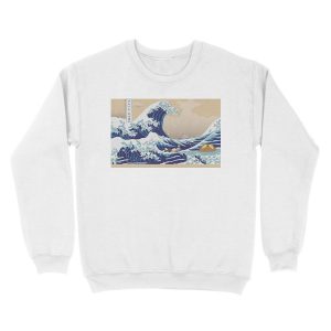 Alternative view of The Great Wave of Rum Ham It's Always Sunny In Philadelphia Unisex Crewneck Sweatshirt