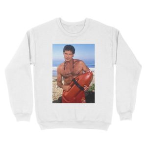 Alternative view of The Hoff - Baywatch Unisex Crewneck Sweatshirt