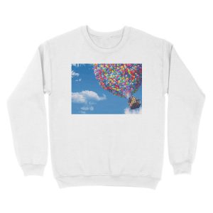 Alternative view of The House from Up Unisex Crewneck Sweatshirt