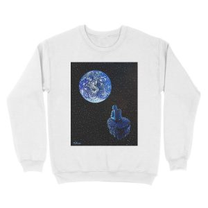 Alternative view of The Human Show Unisex Crewneck Sweatshirt