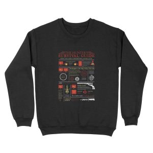 The Hunters Survival Guide Unisex Crewneck Sweatshirt