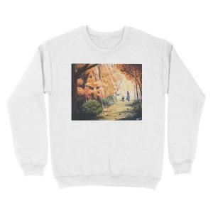 Alternative view of The Journey Begins Unisex Crewneck Sweatshirt