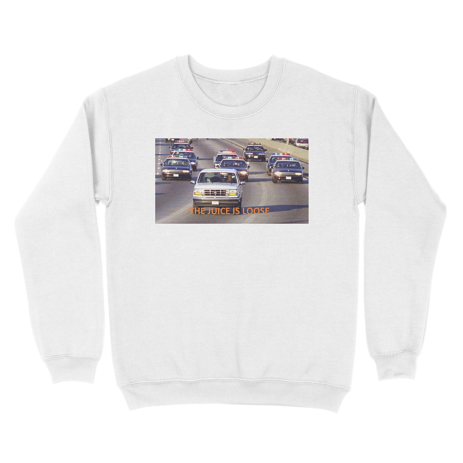 The juice is loose Unisex Crewneck Sweatshirt - Image 2