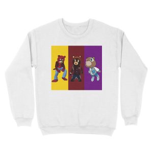 Alternative view of The Kanye Bears Unisex Crewneck Sweatshirt