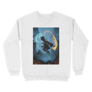 Alternative view of The Last Air Bender Unisex Crewneck Sweatshirt