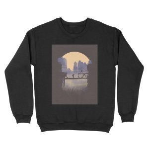 The Last of Us 2 - Abby and Lev on the move. Unisex Crewneck Sweatshirt