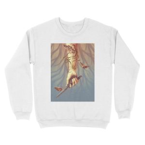 Alternative view of The Last of Us Knife Unisex Crewneck Sweatshirt