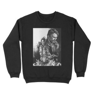 The Last Of Us Part II - Ellie and Joel Unisex Crewneck Sweatshirt