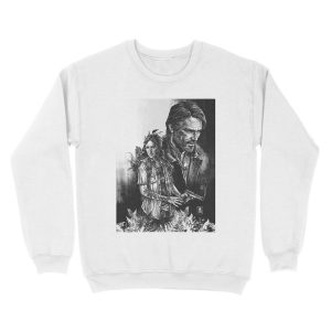Alternative view of The Last Of Us Part II - Ellie and Joel Unisex Crewneck Sweatshirt