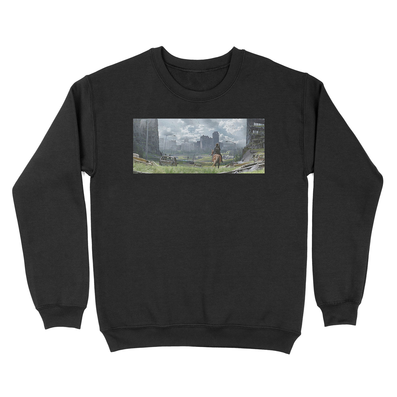 The Last Of Us Part II - Ellie On Horseback Unisex Crewneck Sweatshirt