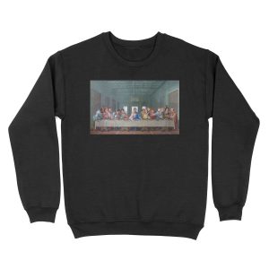 The Last Supper Office Edition Unisex Crewneck Sweatshirt