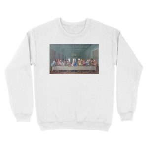 Alternative view of The Last Supper Office Edition Unisex Crewneck Sweatshirt
