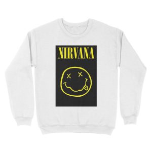 Alternative view of The Logo Smile Unisex Crewneck Sweatshirt