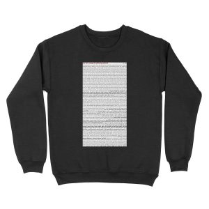 the love song of j. alfred. prufrock Unisex Crewneck Sweatshirt
