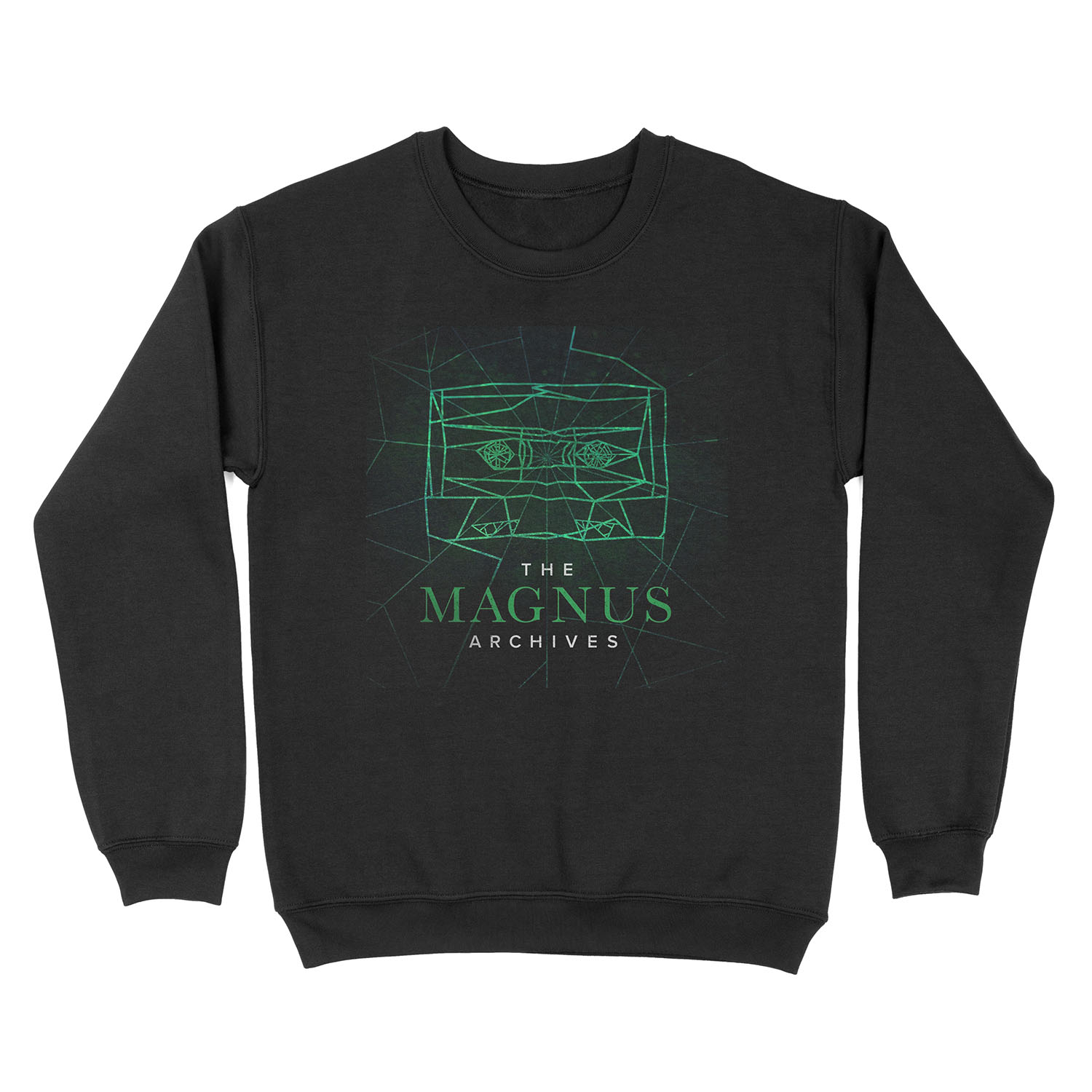 The Magnus Archives Logo (Season 5) (Square Block Logo) Unisex Crewneck Sweatshirt