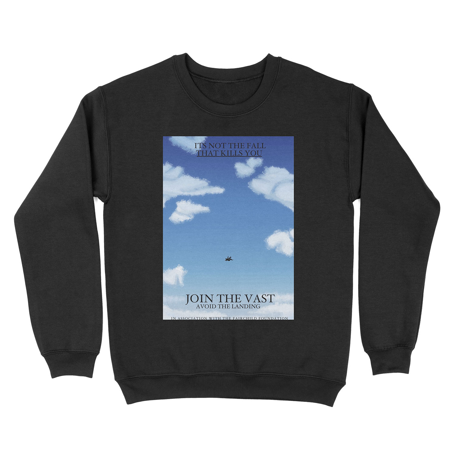 the magnus archives - the Vast recruitment poster Unisex Crewneck Sweatshirt