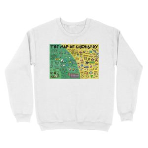 Alternative view of The Map of Chemistry Unisex Crewneck Sweatshirt